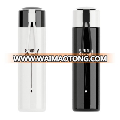 High quality portable black and white models stainless steel water bottle insulated