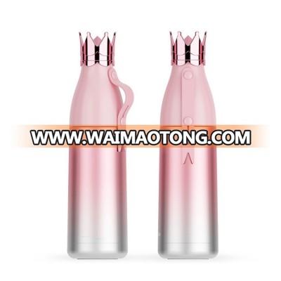 Good insulation effect can be customized stainless steel water bottle rose gold